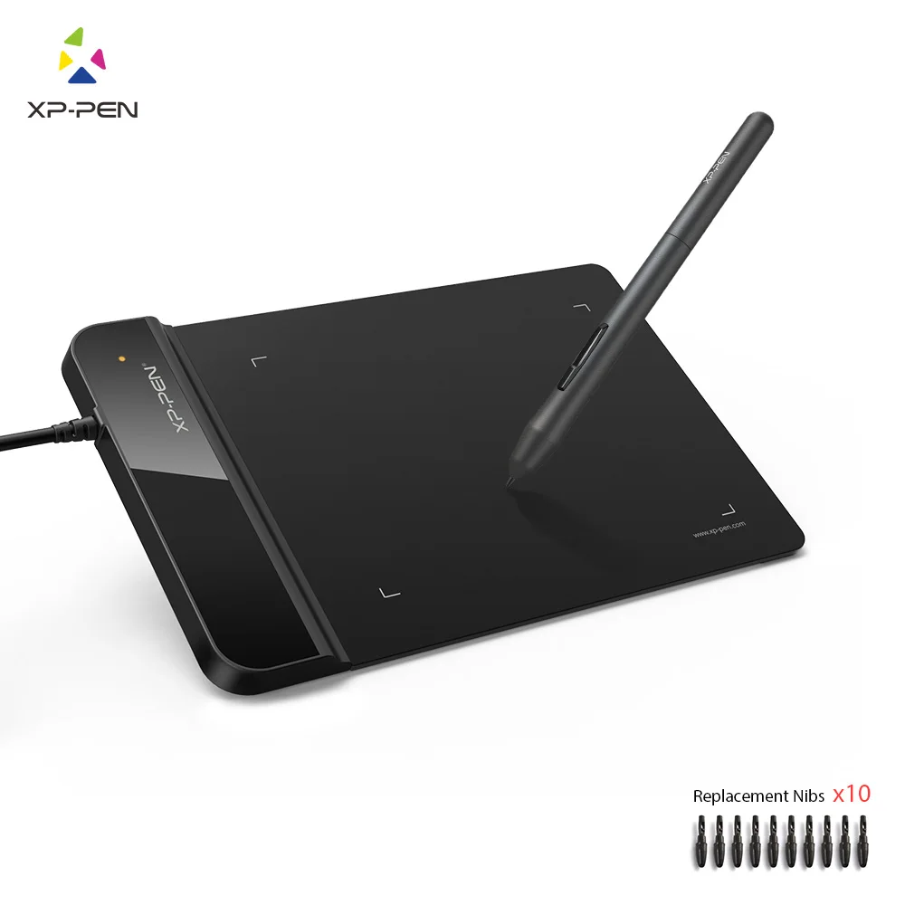 Графический планшет для рисования XP Pen Star G430S ультратонкие графический ОГУ с