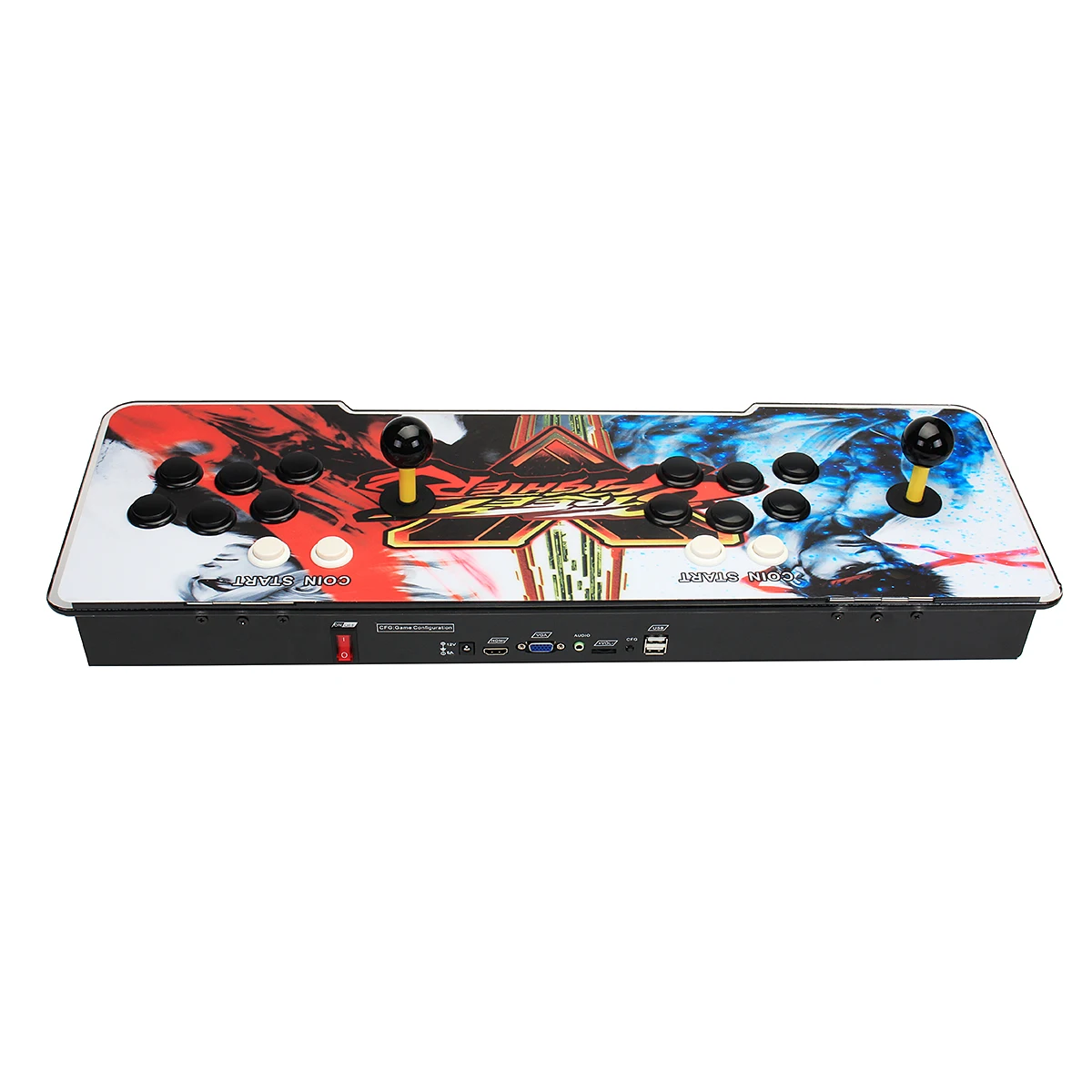 

1388 in 1 Pandora's Box 5S+ Games Arcade Console Arcade Console VGA/HDMI Output 1080P HD 12V For 2 Joystick