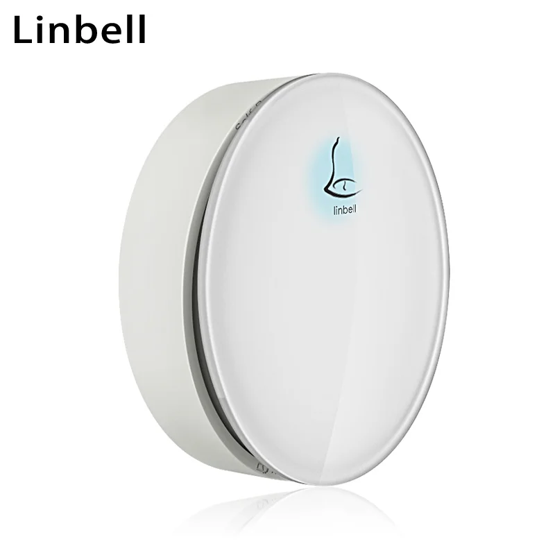 

(G3 Accessories) Linbell door ring bell wireless waterproof remote doorbell cordless transmitter or receiver with EU/US/UK plug