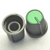 potentiometer knob 15x15.2x6 green top (100x100)