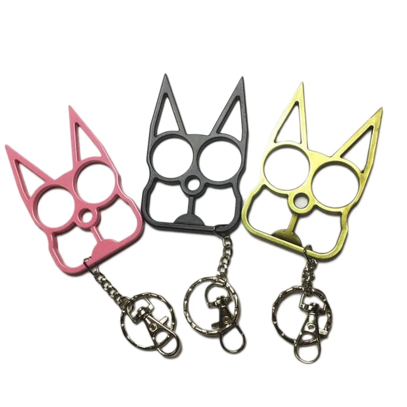 

Portable Cute Cat Opener Screwdriver Keychain Self-defense Multifunction Outdoor Gadgets Drop Shipping