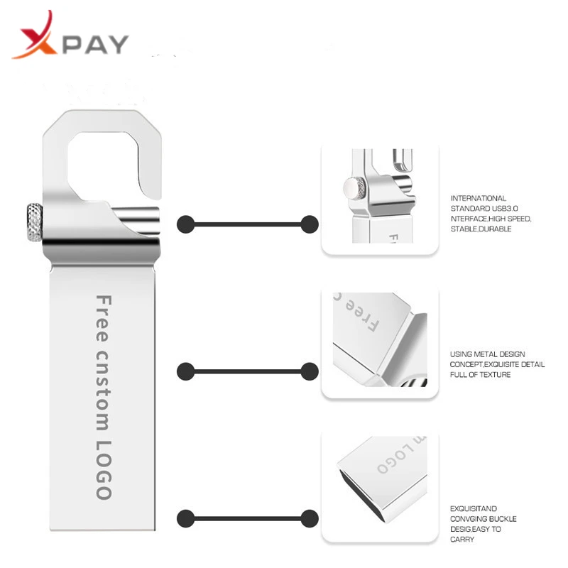 Crazy hot USB 2,0 металлический брелок 128 ГБ флеш-накопитель 32 ГБ usb флэш-накопитель 64 ГБ 16 ГБ 8 ГБ 4 ГБ супер мини-usb палка для Подарочный логотип