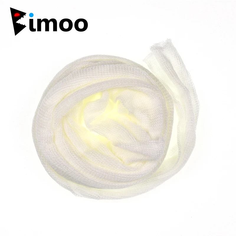 

Bimoo 2M Bulk Packing Carp Fishing PVA Mesh Refill For Fishing Bait and Hook Bait Bags Size 25mm*2m 37mm*2m