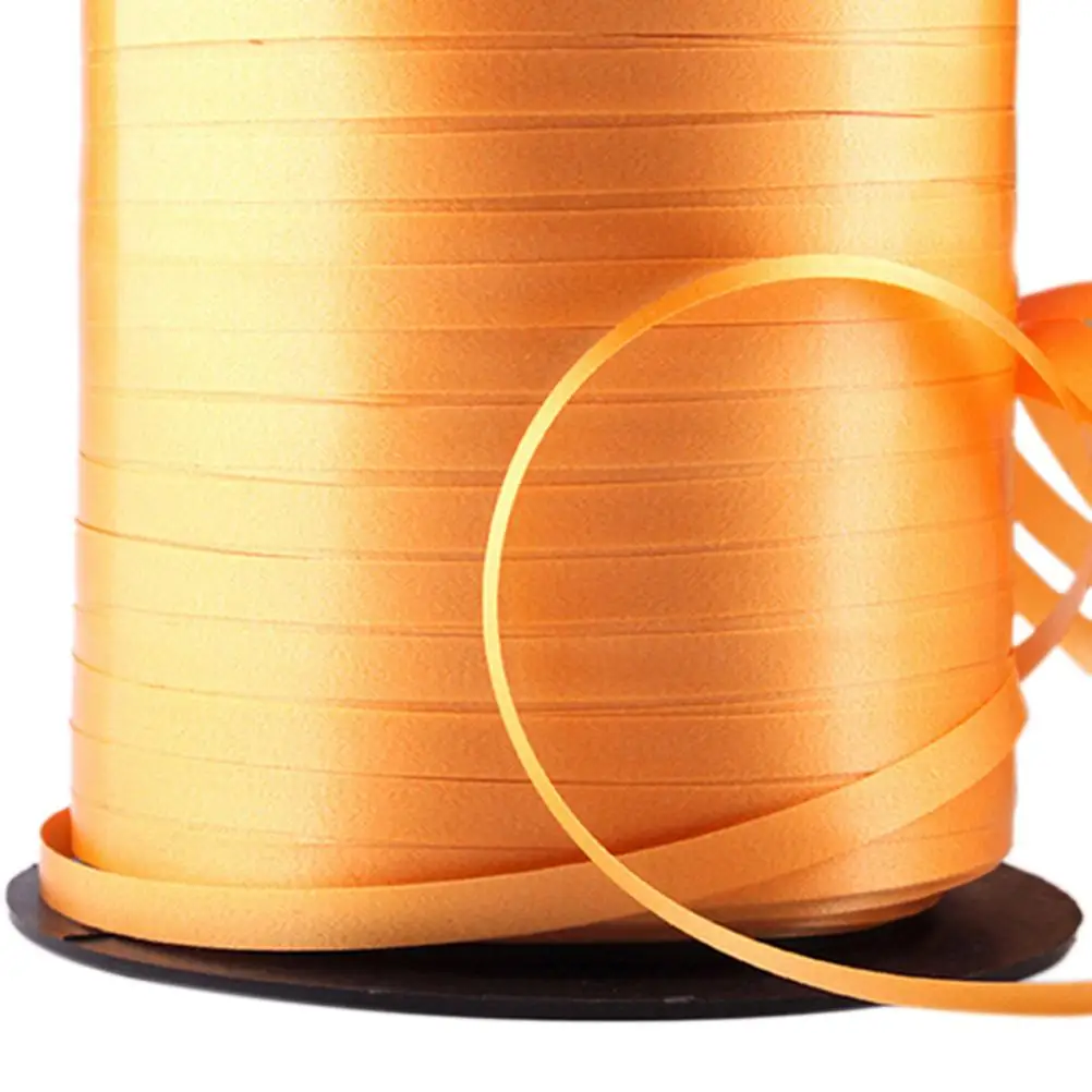SHNGki 250 ярдов шар лента рулон DIY подарки ремесла Фольга керлинг Свадьба День Рождения украшения Детские принадлежности 5 мм - Цвет: Gold