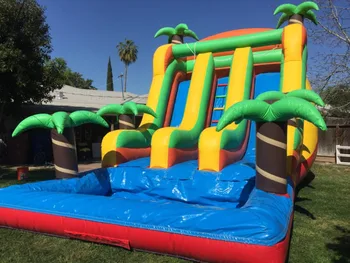 Buy Commercial Water Inflatable Slide For Kids Bouncers Inflatable Slide Include Blower