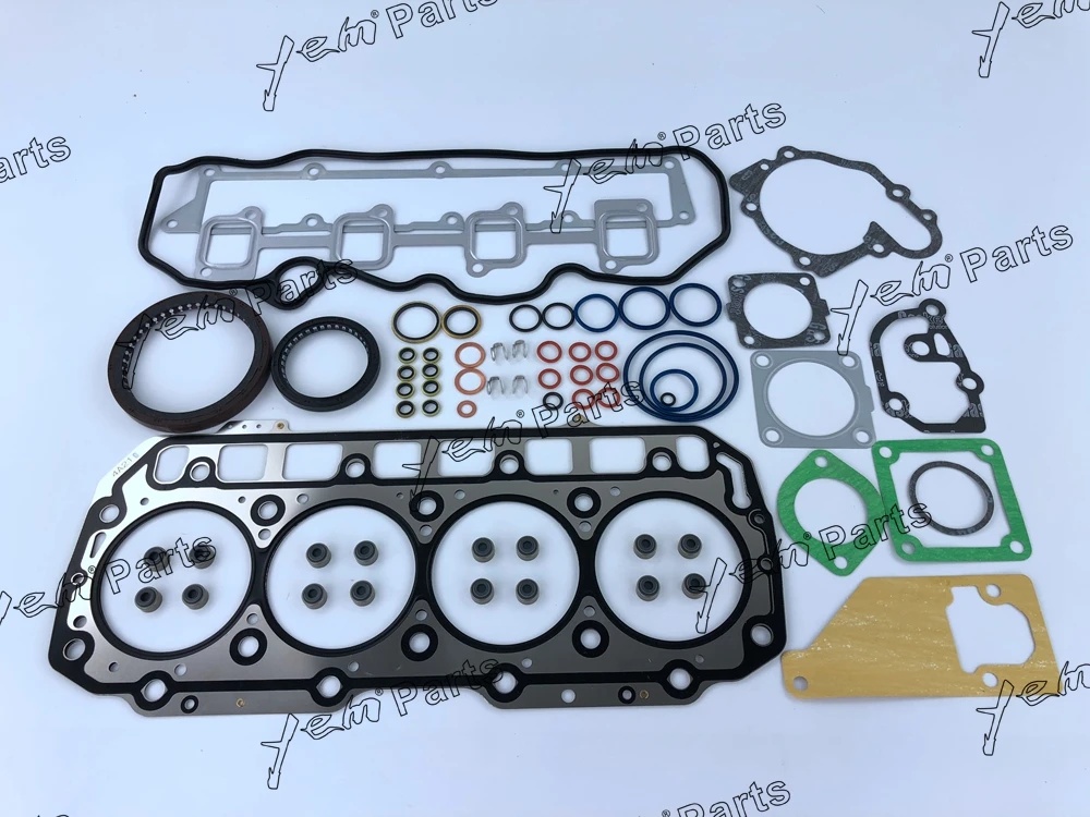 For Yanmar diesel engine parts 4TNV94 full gasket set with cylinder head gasket on Aliexpress