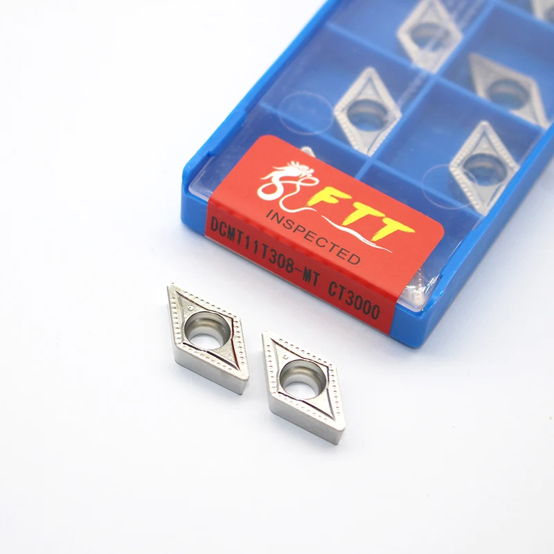DCMT 11T308 DCMT11T308 MT CT3000 твердосплавная вставка внешний токарный инструмент высокое