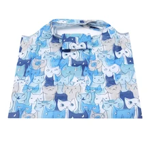 Женская Складная сумка для покупок с принтом животных, вместительная сумка на плечо, сумка для покупок, дизайнерские сумки высокого качества