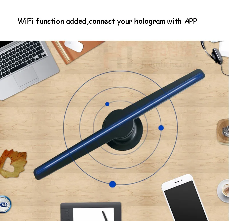 3D Hologram Advertising Display LED Fan Holographic Imaging 3D Naked Eye LED Fan light 3d Display Advertising logo Light Decor 3D Hologram Advertising Display LED Fan Holographic Imaging 3D Naked Eye LED Fan light 3d Display Advertising logo Light Decor