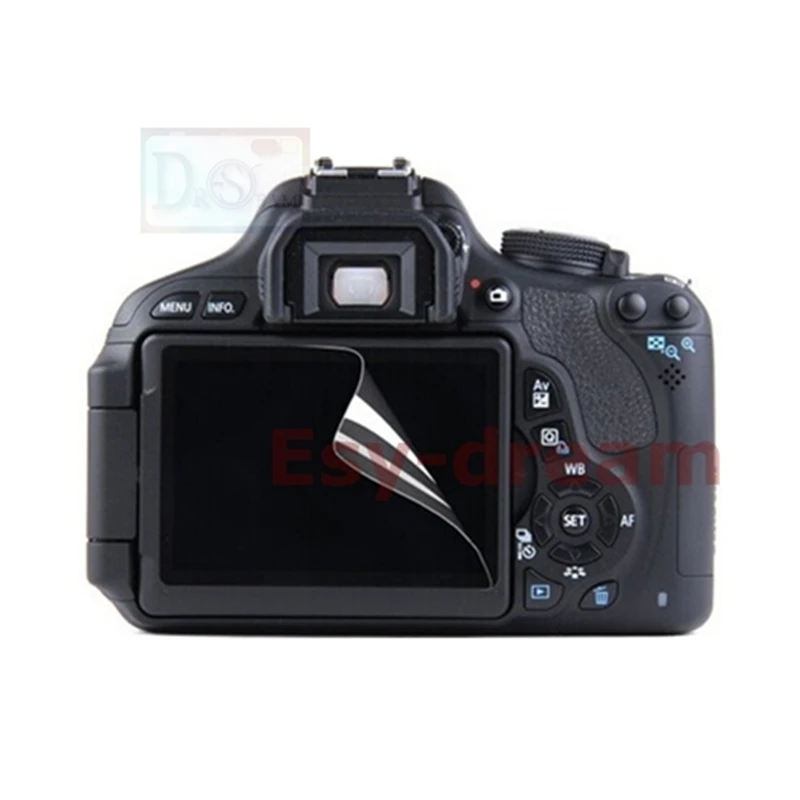 

2pcs High Quality LCD Screen Film Protector for Canon 600D 60D Rebel T3i Kiss X5 PB425