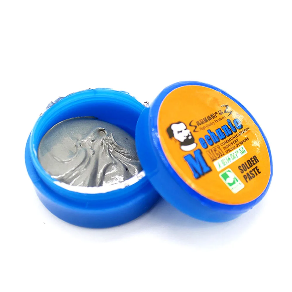 

MECHANIC Low Temperature Lead-Free BGA Solder Flux Paste Soldering Tin Cream SMT Solder Paste 20g Sn42/Bi58 For PCB IC SMT BGA