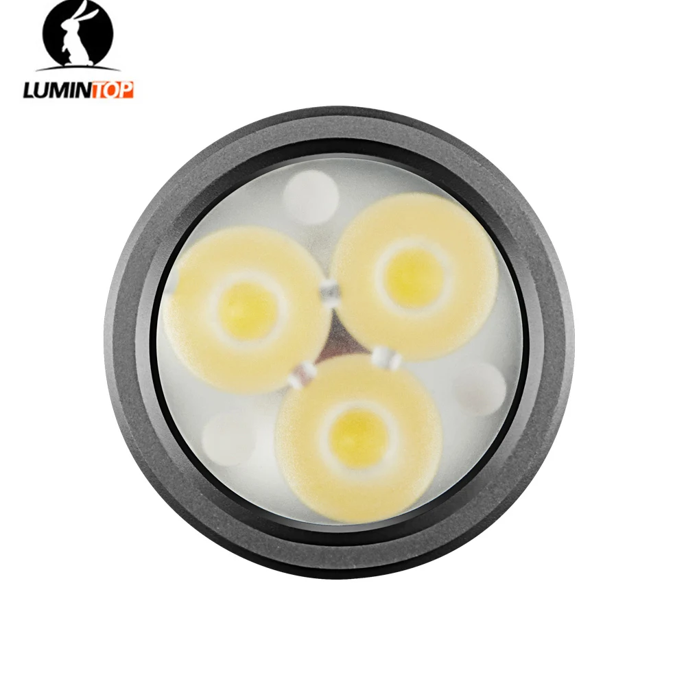 Светодиодный фонарик LUMINTOP FW3A EDC 3 светодиода Cree XP-L Hi/SST20, максимальная дальность луча 2800 люмен, 280 м, фонарь с аккумулятором 18650 3500 мАч, 35E