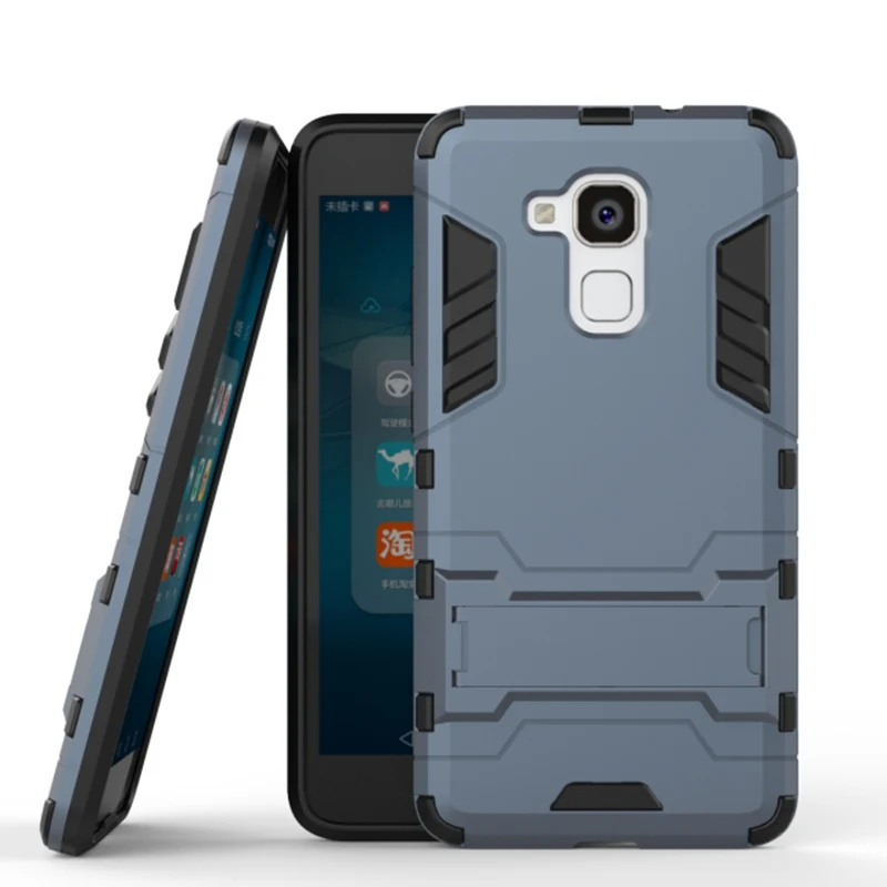 

NUOCDE Armor Phone Case For Huawei Honor 5C Heavy Duty Rubber Robot Hard Back Cover For Huawei Honor 7 lite Cases For Huawei GT3