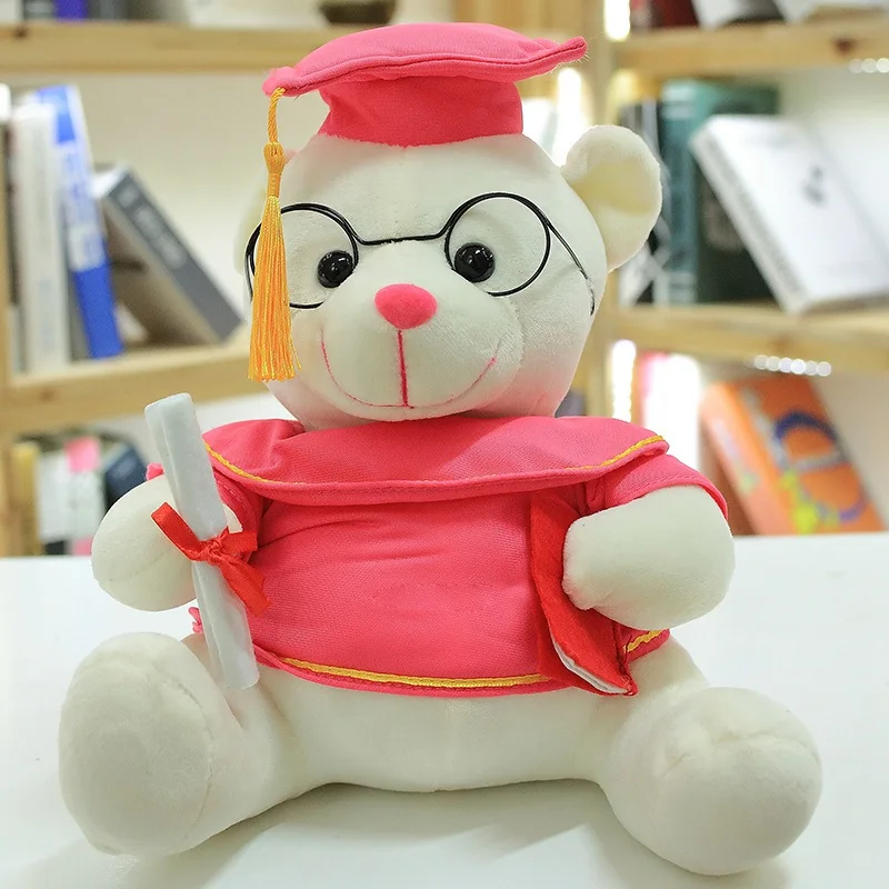 1 шт. 28/35 см для детей Симпатичные доктор Медведь плюшевая игрушка мягкая игрушка Kawaii Teddy Bear животные куклы Выпускной подарки для детей, детская одежда для девочек - Цвет: 6