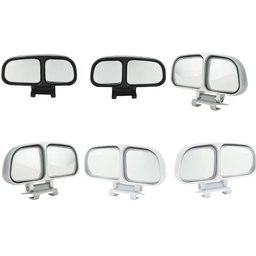 Зеркало заднего вида для слепых зон с широким углом обзора, двойное стекло заднего вида, боковое зеркало, автомобильные аксессуары