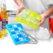 Нам силиконовая форма для льда лоток чайник площадь 15 Сетки Кухня бар шоколадная форма для льда