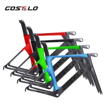 Costelo 2017 new monocoques Road full carbon bicycle frame new generation technology,costelo bici velo free shipping
