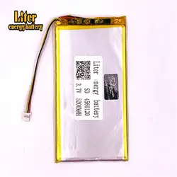 Вилка 1,0-4 P 3,7 v 4560120 литий-полимерная батарея с pcm резервного копирования 5200mah планшетный ПК аккумулятор