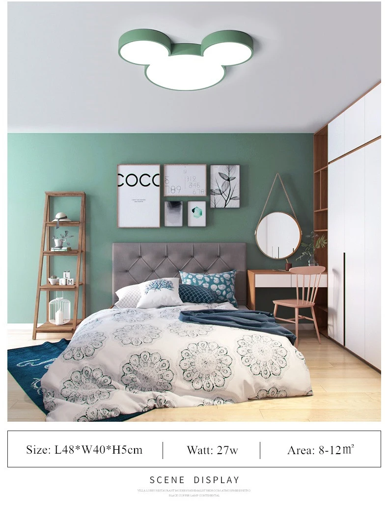 Modern Lustre Led Lamp Ceiling  Light Fixtures Bedroom Kid's Room Lamparas De Techo 5