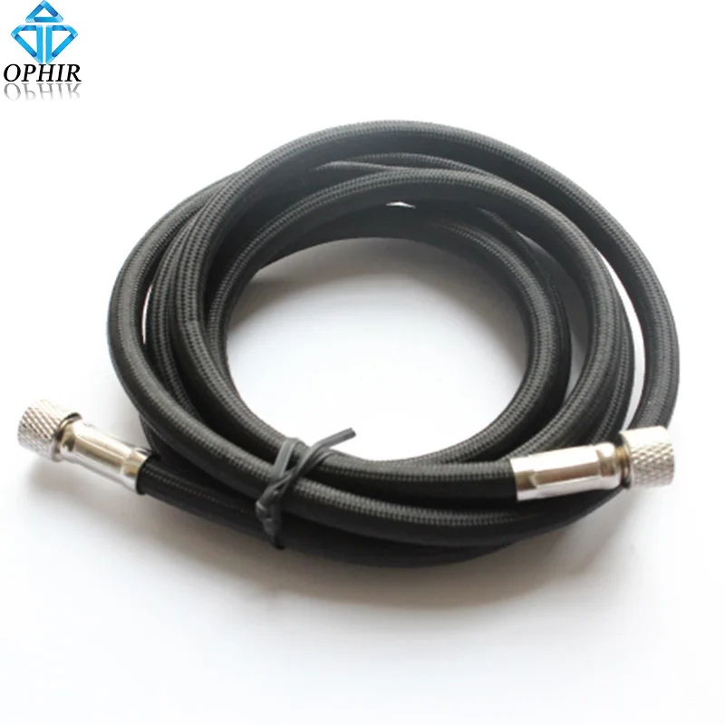 OPHIR 1 8 м 1/8 &quotMale &amp 1/8&quot Женский нейлоновый Плетеный воздушный шланг для