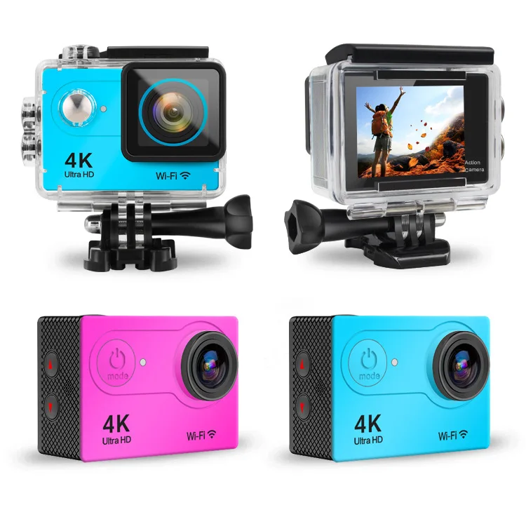Оригинальная Экшн-камера H9R/H9 Ultra HD 4K WiFi Пульт дистанционного управления спортивная видеокамера DVR DV go Водонепроницаемая профессиональная камера