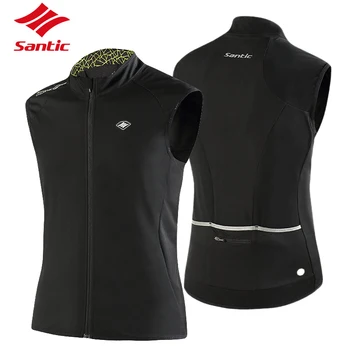 

Santic Professional Cycling Jersey Men Windproof Road Mountain Bike Jersey Warm Bicycle Sport Waistcoats Cycle Clothing 2019