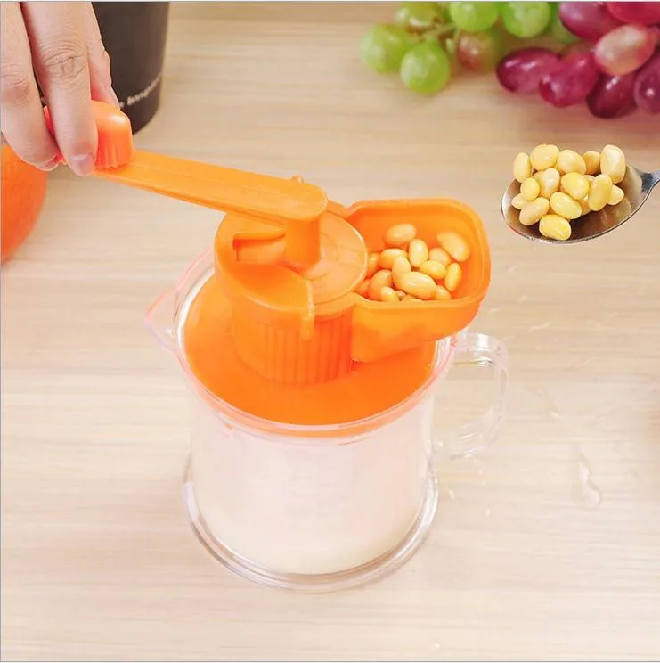 1pc DIY Hand Soybean Milk Machine Manual Soybean Milk Machine Squeeze