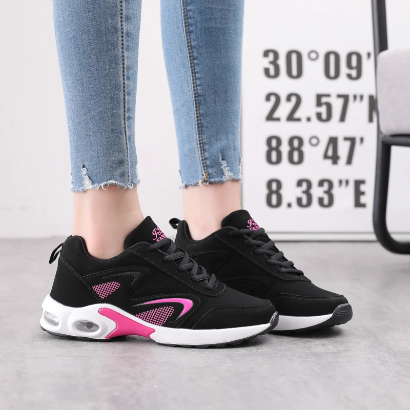 Brand Designer sneakers women Running Shoes Leather Outdoor Cushion Sport Gym Shoes Woman
