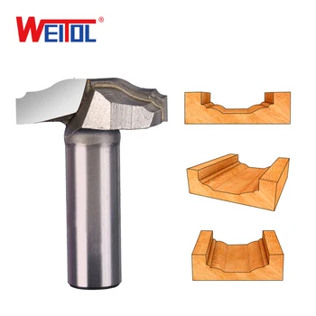 

WeiTol 1pcs Engraving Bit solid carbide router bit Woodworking Tools CNC milling cutter endmill for wood
