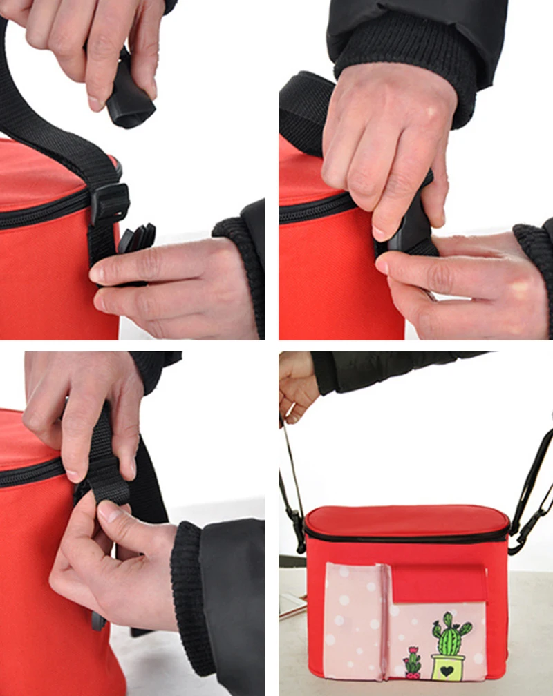 Baby Stroller Bag Multifunction Oxford Mummy Nappy Bags Large Capacity Organizer Milk Bottle Warmer Easy Install Bags BB6042 (13)