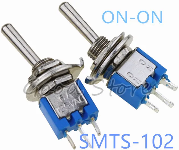 2 x On-On Sub-Miniature Toggle Switch 3A SPDT