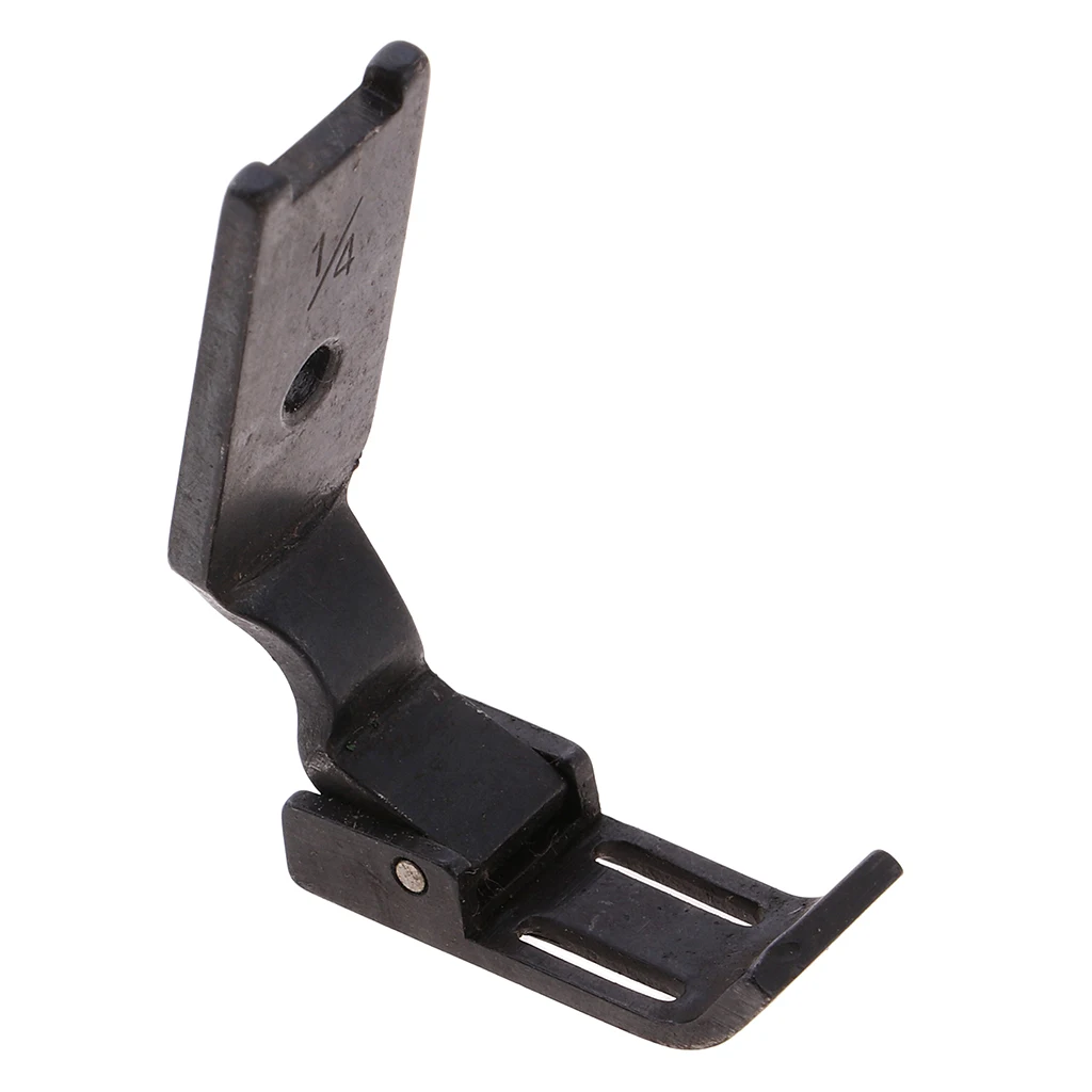 Black Metal Zipper Presser Foot for Industrial Sewing Machine Double