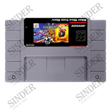 Biker mice from mars Good Quliaty Label 16 Bit Big Gray Game Card for NTSC Game Players