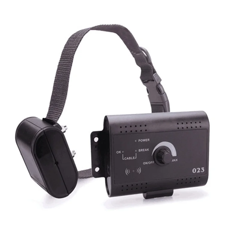 Rechargeable Dog Fence Waterproof Electronic Dog Training Collars 300M Wire Pet Containment System with Electric Transmitter12