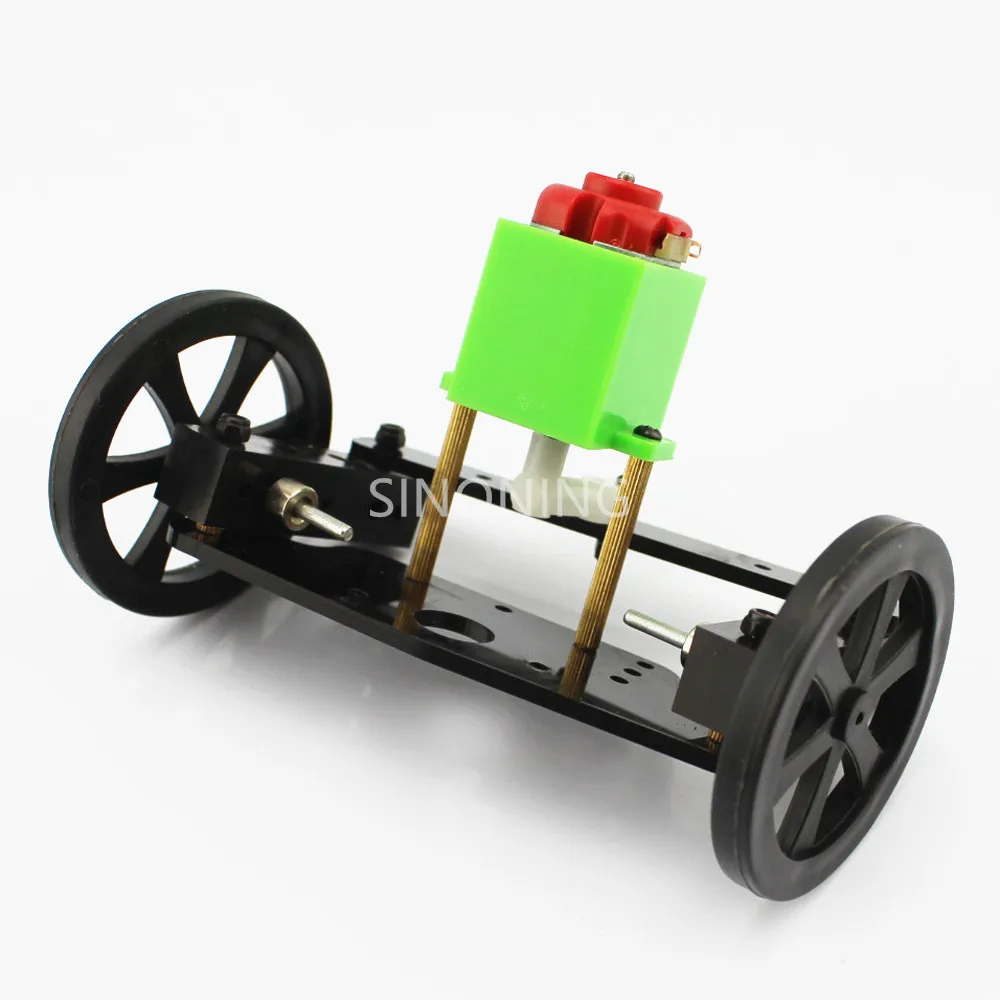 

DIY toy car steering system assembly kit Steering front axle trolley model