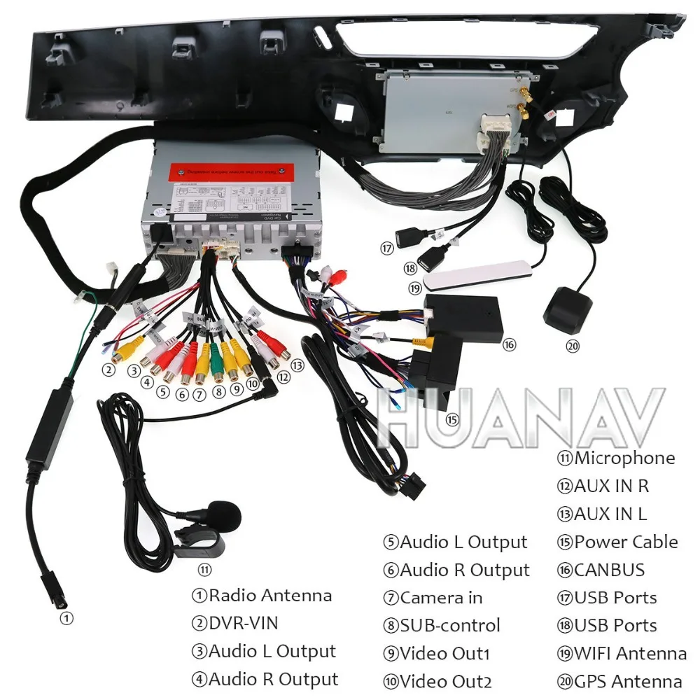 Excellent Android 9.0 Car DVD Player GPS Glonass Navigation for Citroen C3 DS3 2010-2016 Auto Radio Audio Video Stereo Multimedia Player 5