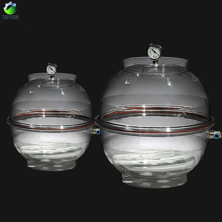 Heating Type 150mm Vacuum Desiccator Jar Laboratory Dessicator Dryer