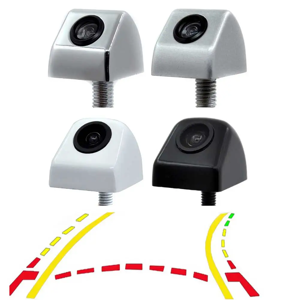 Car Intelligent Dynamic Trajectory Moving Guide Parking Line Rear View Reverse Backup Tracks font b Camera