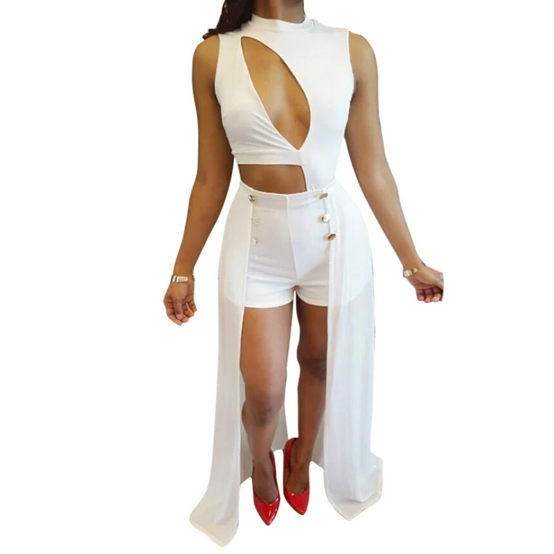 white one piece outfit