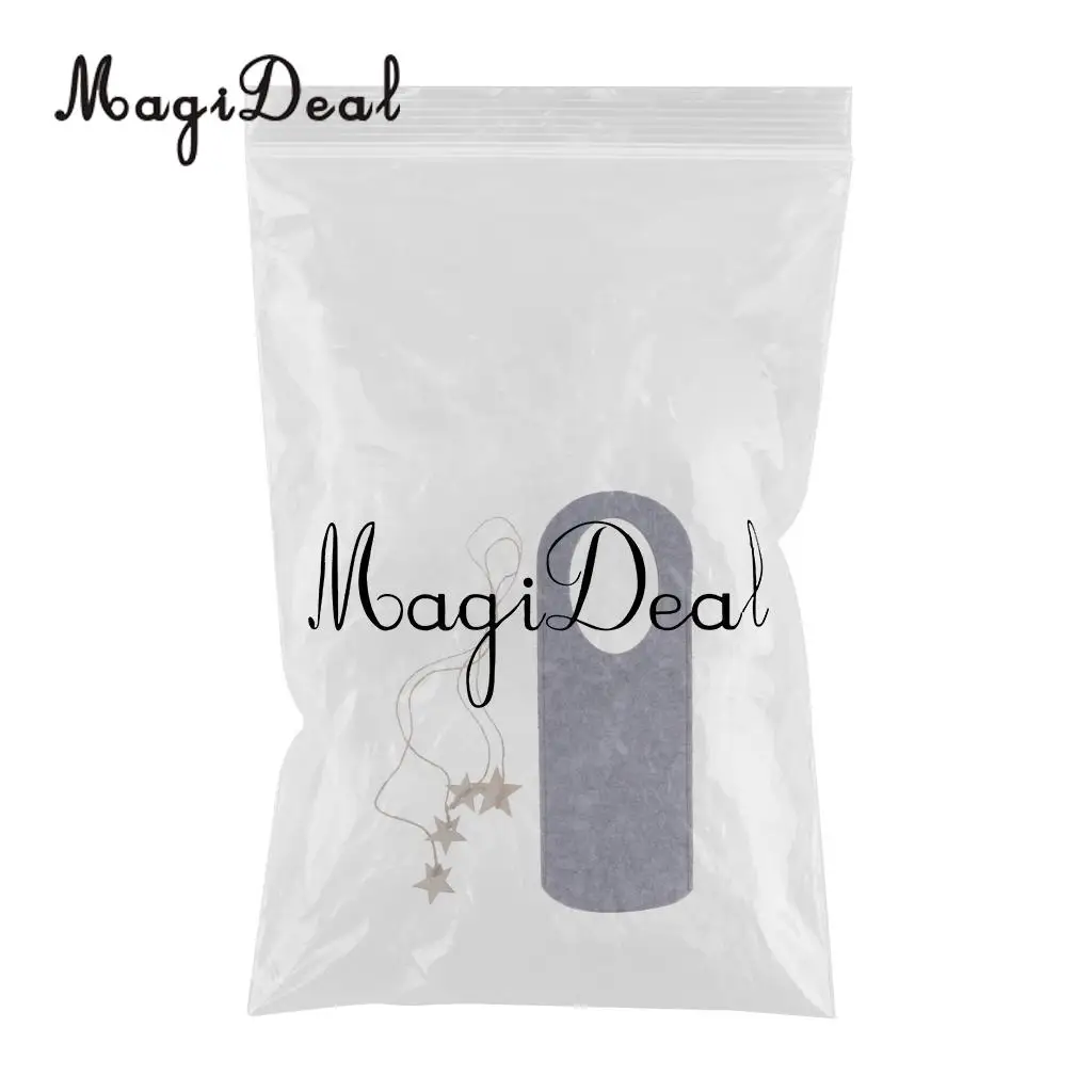 MagiDeal Christmas Felt Wine Bottle Cover Holder with Star Pendant Dinner Party Home Table Decor