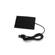 Углеродное волокно Электрогрелка грелка для рук USB нагревательная пленка Электрический зимние инфракрасный жар коврик 5V