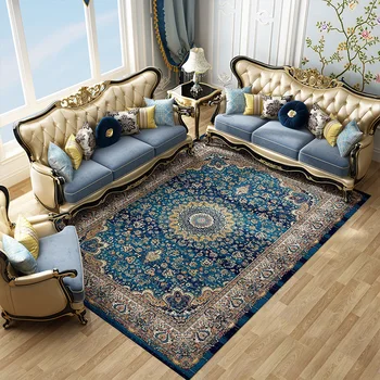 

Imported Iran Persian Carpet Living Room Home Carpet Bedroom 100% Polypropylene Rug Sofa Coffee Table Floor Mat Study Area Rugs