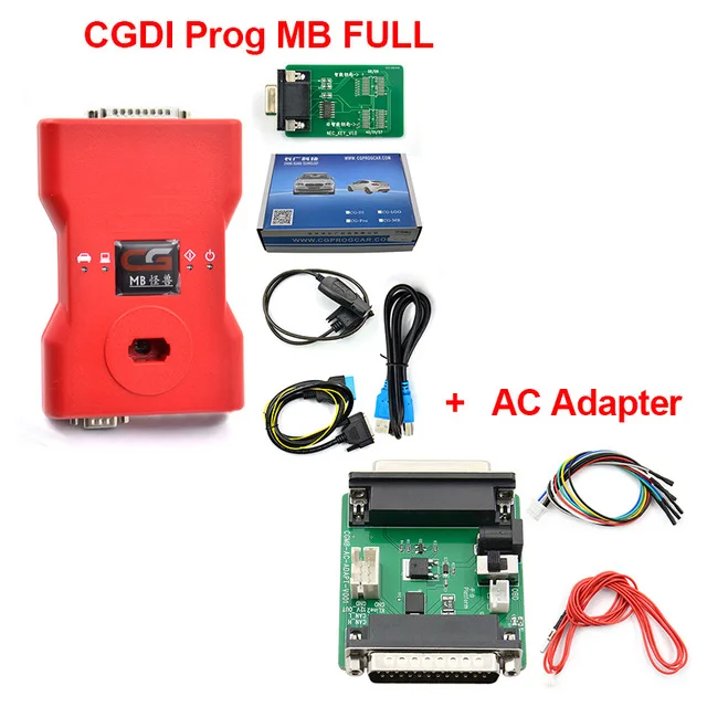 HKCYSEA CGDI Prog MB автомобиль добавить Быстрый ключ программист Поддержка Все потеряны для Benz с MB EIS/EZS функция - Цвет: CGDI wt AC Adapter