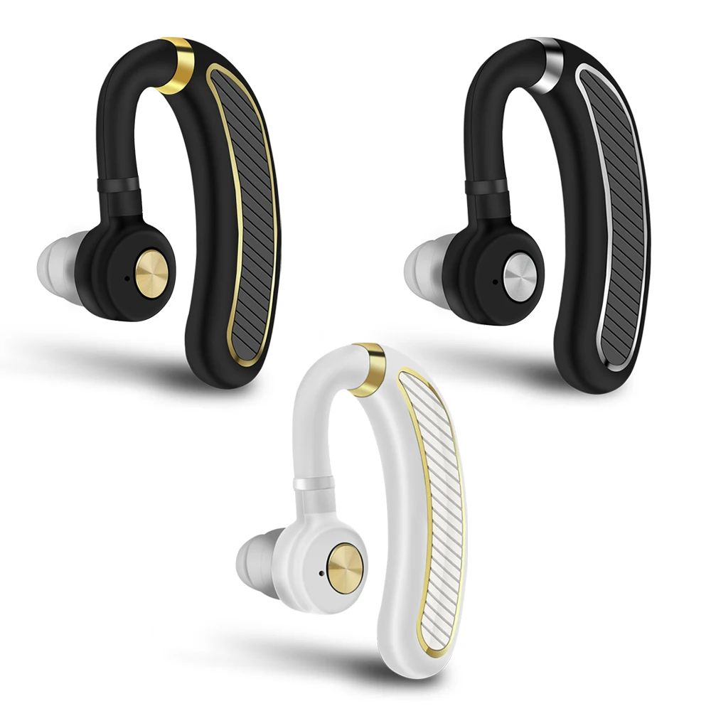 

K21 Bluetooth Wireless Headset 180 Degree Rotating Bluetooth Earphone Earbuds Sweatproof Headphone with Mic Noise Cancelling