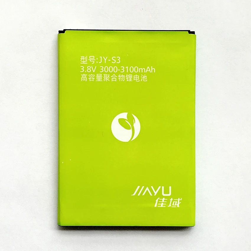 

CUUSEY Newest Original Battery JY-S3 For Jiayu S3 3000-3100mAh 3.8 V Cell Phone High Quality Rechargeable Accumulator Tracking
