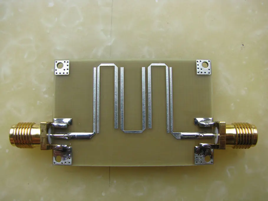 Новый 2 4 ГГц microstrip bandpass фильтр | Электроника