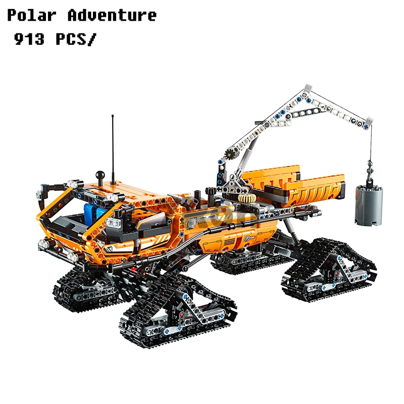 

Models building toy 20012 913pcs Polar Adventure Building Blocks Compatible with lego Technic Series 42038 toys & hobbies