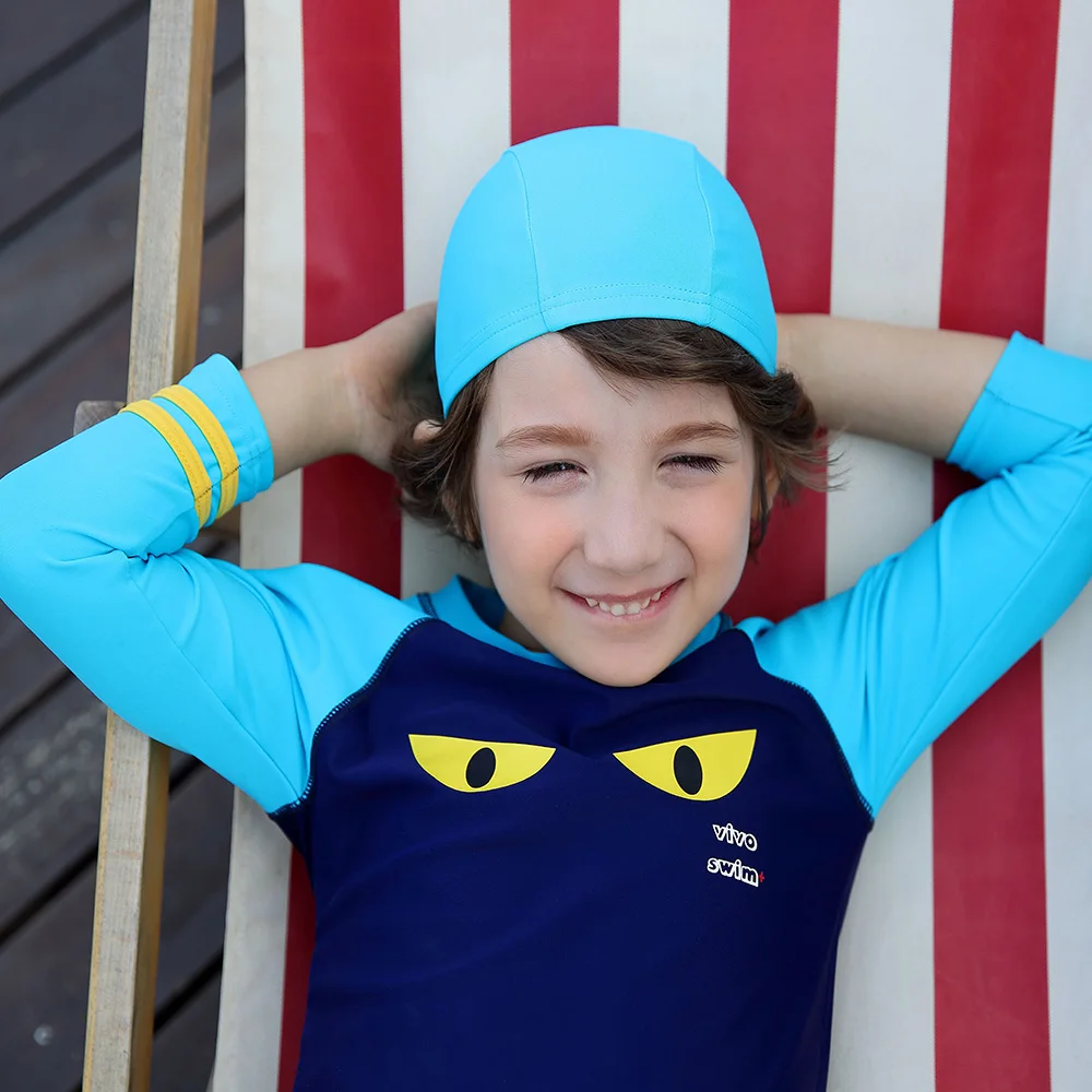 VIVOBINIYA/ ; купальный костюм для маленьких мальчиков; UPF50+ детский купальный костюм; конкурентный купальник