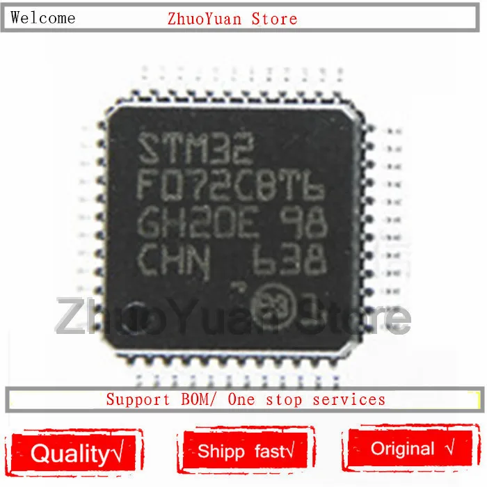 1 шт./лот STM32F072CBT6 LQFP48 STM32 F072CBT6 новая Оригинальная микросхема