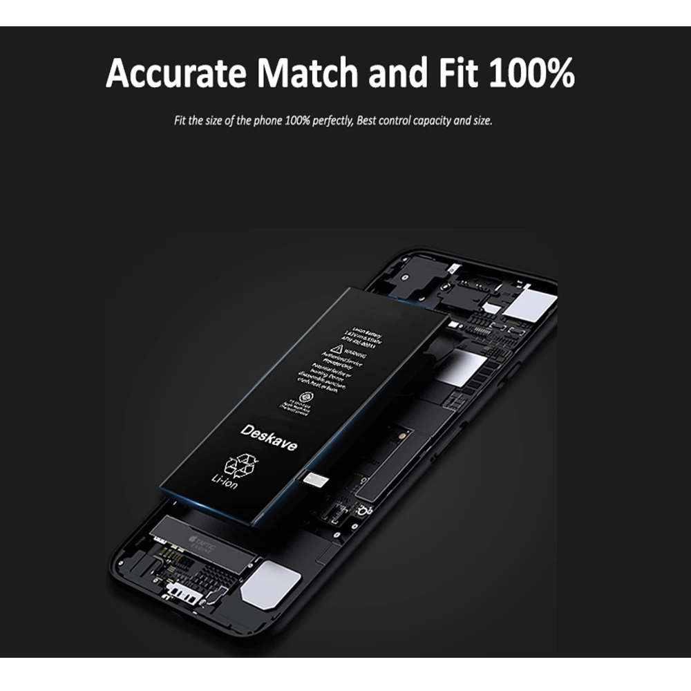 Высокое качество AAA литиевая батарея для телефона iphone батарея 7G 7 Plus запасная батарея+ Бесплатный набор инструментов 1960mAh 2900mAh A1660